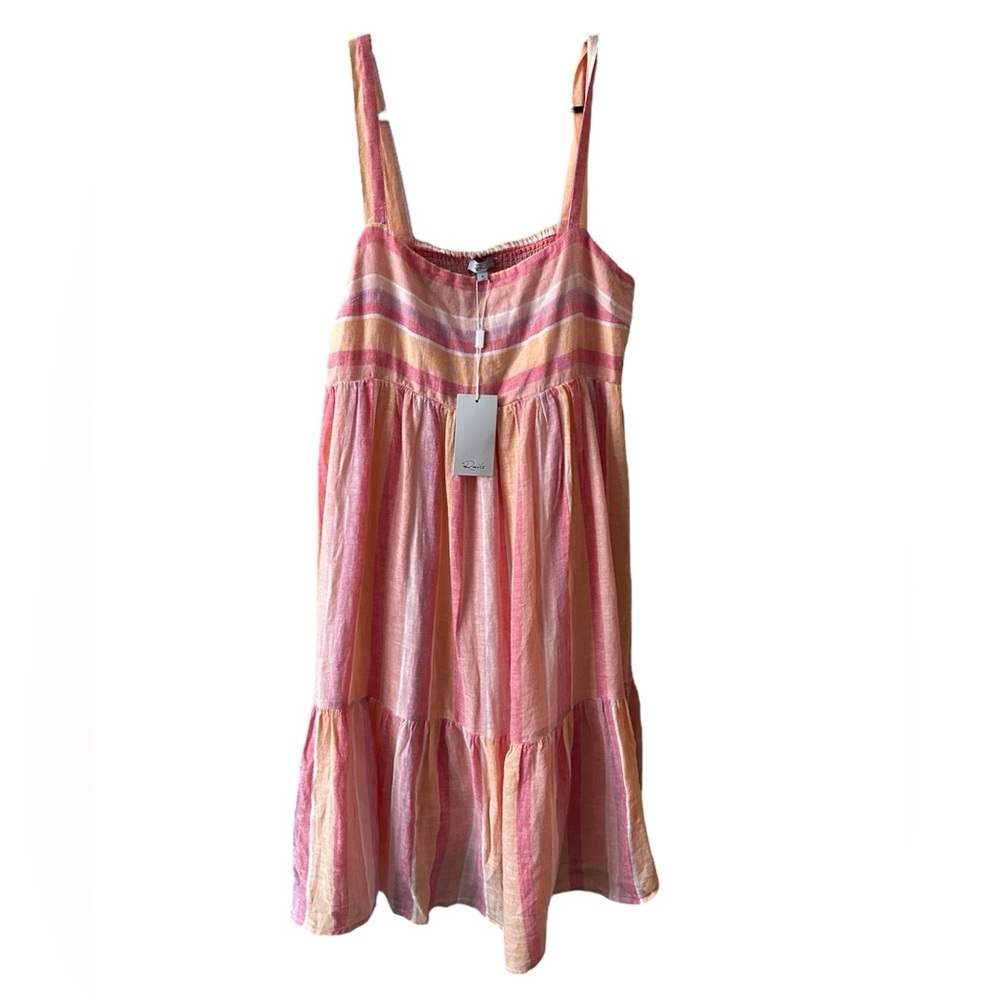 Rails linen Striped Dress NWT - Picture 2 of 4